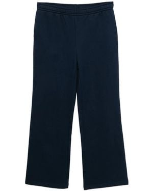 Reformation Kira Wide Leg Track Trousers - Blue