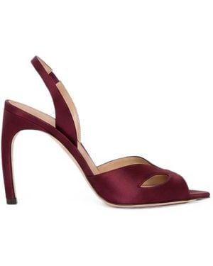 Victoria Beckham Harlow Mask Heeled Sandals - Pink