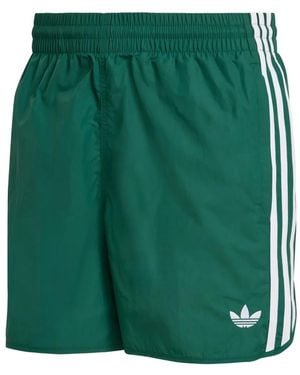 adidas Three-Stripe Logo Shorts - Green