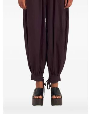 Antik Batik Fruti Drawstring-Waist Sarouel Pants - Red