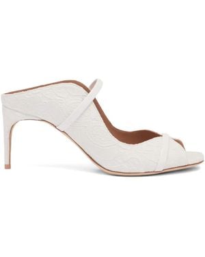 Malone Souliers Sandali Noah Con Tacco 70Mm - Bianco