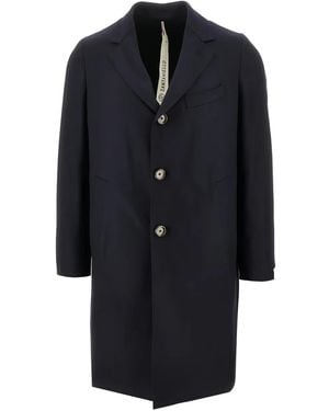 Santaniello Manteau À Simple Boutonnage - Noir