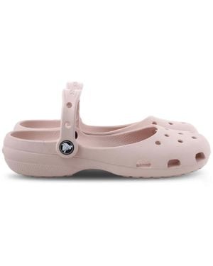 Crocs™ Ballerines Classic Ballet À Détails Perforés - Pink
