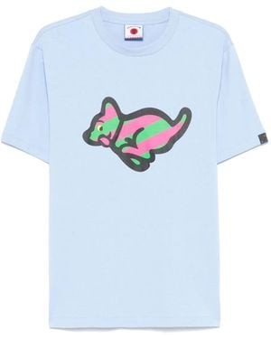 ICECREAM T-Shirt Running Puppy - Blu
