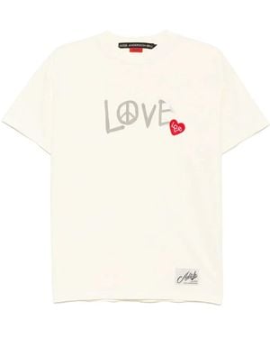 ANDERSSON BELL T-Shirt Mit Grafischem Print - Natur