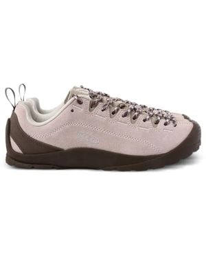Keen Jasper Suede-Panelled Sneakers - Pink