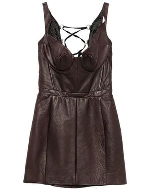 Maria Lucia Hohan Short Dresses - Brown