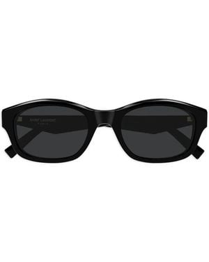Saint Laurent Round Lens Sunglasses - Black
