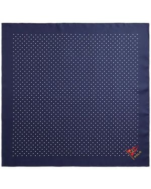 Polo Ralph Lauren Foulard A Pois - Blu