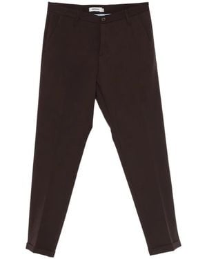 Imperial Cuffed-Hem Pants - Black