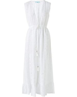 Melissa Odabash Tessa Ruffled Cover-Up - White