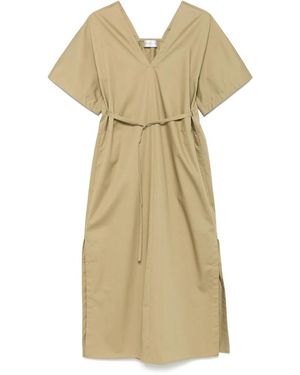 Christian Wijnants Dambira Midikleid - Natur