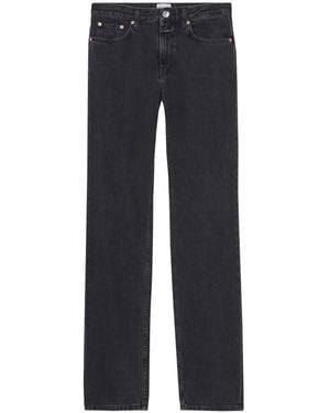 Closed Roan High-Rise Straight-Leg Jeans - Blue