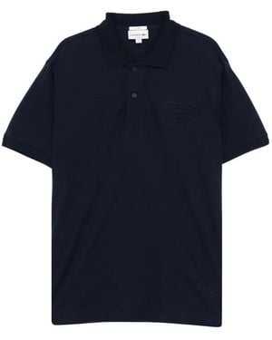 Lacoste Logo-Embroidered Polo Shirt - Blue