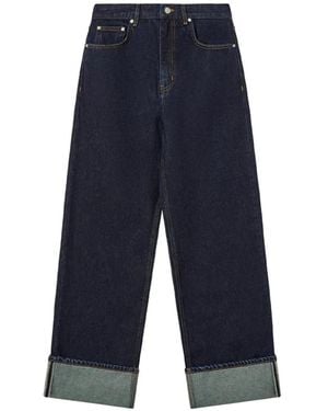 Rest&Recreation Vaqueros anchos - Azul