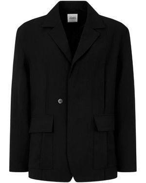 Studio Tomboy X Blazer Mit Aufgesetzten Taschen - Schwarz