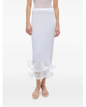 Jonathan Simkhai Kelso Skirt - White