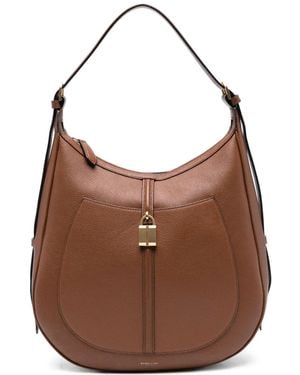 DeMellier London Petit Sac Porté Épaule Siena À Détail De Cadenas - Marron