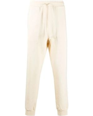 Nanushka Logo-Embroidered Track Pants - White