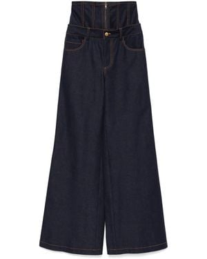 Monse Corset Jeans - Blue