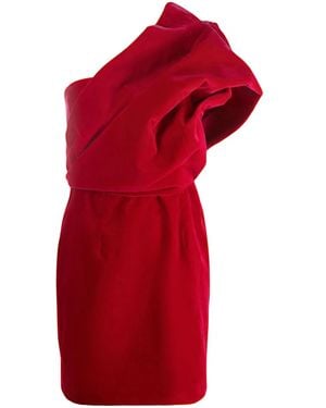 Tom Ford One-shoulder Mini Dress - Red