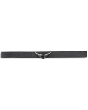 Zadig & Voltaire Rock Reversible Belt - White