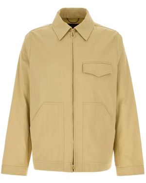 Paltò Zip Up Jacket - Natural