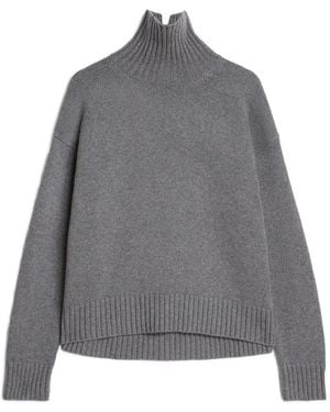 Jil Sander ハイネック セーター - グレー