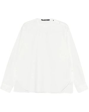 Sofie D'Hoore Haut Barel À Manches Longues - White