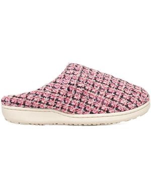 SUBU Chaussons En Tweed - Pink
