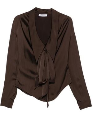 Viktor & Rolf V-Neck Shirt - Brown