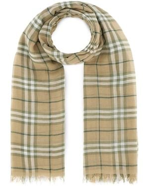 Burberry Bufanda a cuadros - Neutro