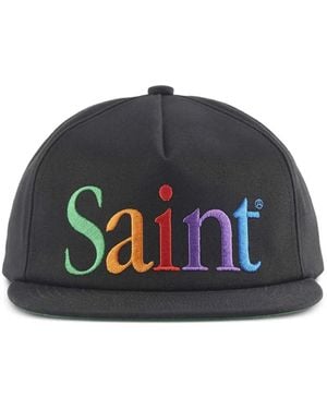 SAINT Mxxxxxx Embroidered Baseball Cap - Blue