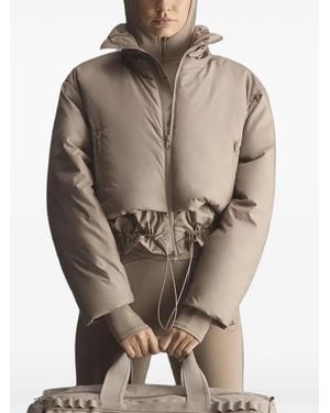 adidas By Stella McCartney Drawstring Crop Jacket - Natural