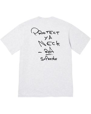 Supreme X Wu-Tang Clan Rza Printed T-Shirt in Yellow for Men | Lyst