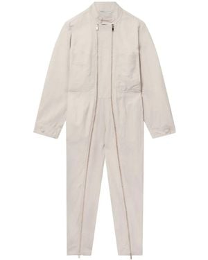 Stella McCartney Stella Iconics Ziped Jumpsuit - White