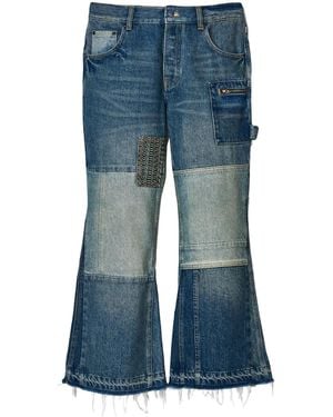 Marc Jacobs Vaqueros Acampanados Capri - Azul