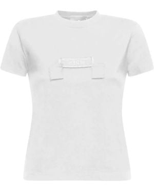 John Richmond Embroidered Cotton T-Shirt - White