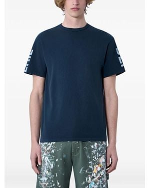 GALLERY DEPT. Logo-Print Jersey T-Shirt - Blue