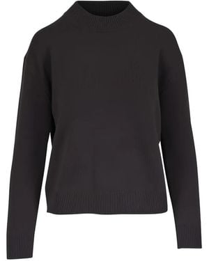 Twp Klassischer Kaschmirpullover - Schwarz