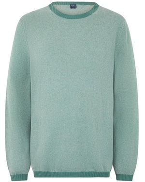 Fedeli Fine-Knit Cashmere Sweater - Green