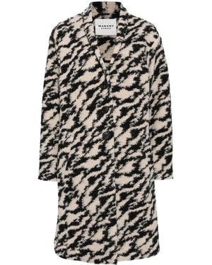 Isabel Marant Felexia Mantel - Weiß