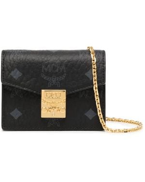 MCM Mini Tracy Kartenetui - Schwarz