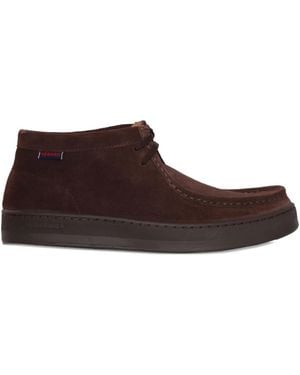 Sebago Harper Mid Leather Boots - Brown