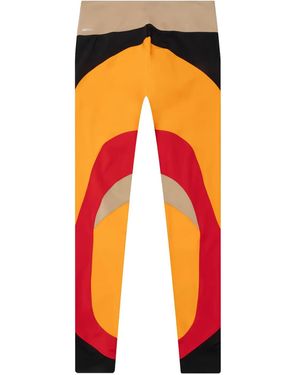 PUMA Legging Met Colourblocking En Rits - Oranje