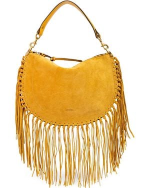 Isabel Marant Bolso de hombro Oskan Soft - Metálico