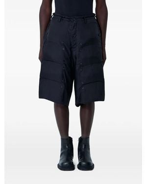 Yohji Yamamoto Padded Shorts - Blue
