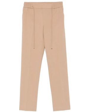 Circolo 1901 Pantalones Con Cordones En La Cintura - Blanco