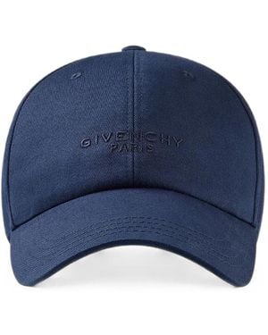 Givenchy Paris Embroidered Cap - Blue