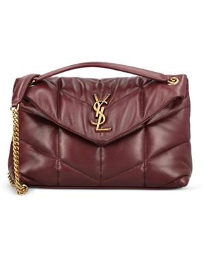 Saint Laurent Puffer Small - Purple